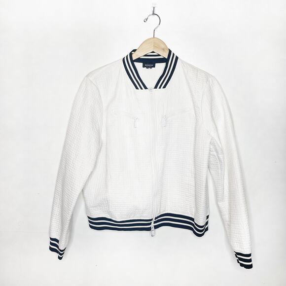 WORTH White Lightweight Jacket - Picture 1 of 4